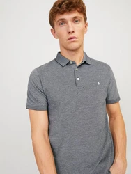 Jack & Jones Poloshirt JJEPAULOS POLO SS NOOS Anthrazit