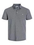Jack & Jones Poloshirt JJEPAULOS POLO SS NOOS Anthrazit