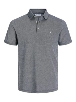 Jack & Jones Poloshirt JJEPAULOS POLO SS NOOS Anthrazit