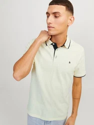 Jack & Jones Poloshirt JJEPAULOS POLO SS NOOS Khaki/Gelb/Creme/Hellgrün/Neonfarben