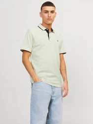Jack & Jones Poloshirt JJEPAULOS POLO SS NOOS Khaki/Gelb/Creme/Hellgrün/Neonfarben