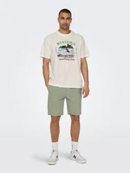 ONLY & SONS Shorts Linus pastellgrn