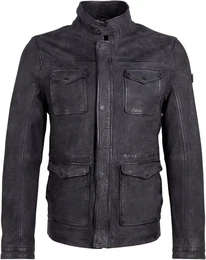 Lederjacke GMGaldon SF mit Knopftaschen an der Brust