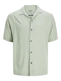 Kurzarmhemd JJEJEFF SOLID RESORT SHIRT SS SN