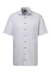 OLYMP Kurzarmhemd Luxor modern fit Grau/Creme/Blau/Weiß