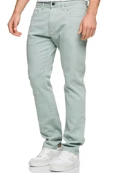 Indicode Regular-fit Jeans INGannar Grün/Hellgrün/Hellblau