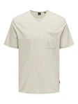 Only & Sons T-Shirt Bale Khaki/Beige