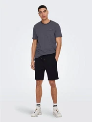 Only & Sons T-Shirt Bale Dunkelblau/Grau/Blau