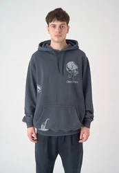 Cleptomanicx Kapuzensweatshirt Mystery grau/dunkelgrau