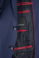 Roy Robson Sakko Slim-Fit Baukasten Dunkelblau/Hellblau/Blau