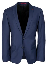 Roy Robson Sakko Slim-Fit Baukasten Dunkelblau/Hellblau/Blau