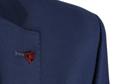 Roy Robson Sakko Slim-Fit Baukasten Dunkelblau/Hellblau/Blau