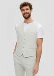 s.Oliver BLACK LABEL Anzugweste s.O PURE Hellgrün/Grau/Khaki