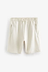Next Sweatshorts Straight Fit Jersey-Shorts Khaki/Beige
