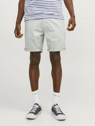 Jack & Jones Stoffhose JPSTBOWIE JJSHORTS SOLID SN Khaki/Grün/Hellgrün