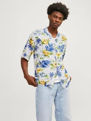 Jack & Jones Hawaiihemd JJEJEFF AOP RESORT SHIRT SS SN 