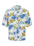 Jack & Jones Hawaiihemd JJEJEFF AOP RESORT SHIRT SS SN 