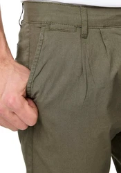 Indicode Chinos INFjern Khaki/Dunkelgrün