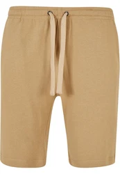 Urban Classics Herren Sweatshorts Khaki/Beige/Braun