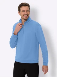 Sieh an! Sweater Sweatshirt Hellblau/Blau