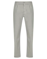 Goldgarn Herren Hose HAFEN Cool Fit (1-tlg) Khaki/Hellgrau/Grau