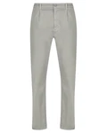 Goldgarn Herren Hose HAFEN Cool Fit (1-tlg) Khaki/Hellgrau/Grau