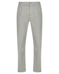 Goldgarn Herren Hose HAFEN Cool Fit (1-tlg) Khaki/Hellgrau/Grau