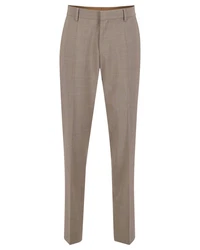 BOSS Anzug HUGE Slim Fit Beige/Braun/Grau/Khaki