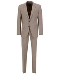 BOSS Anzug HUGE Slim Fit Beige/Braun/Grau/Khaki