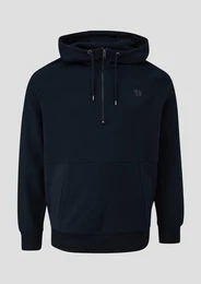 Sweatshirt Hoodie aus Baumwollmix Artwork