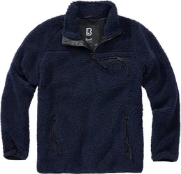 Rundhalspullover Teddyfleece Troyer