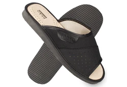 filsko Hartberg Herren Hausschuh Creme/Schwarz