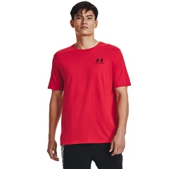 Under Armour T-Shirt UA M SPORTSTYLE LC SS rot/schwarz