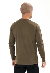SOS Langarmshirt Rldal Dunkelgrün/Khaki