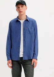 Levi's Jeanshemd SUNSET 1 POCKET STANDARD Blau/Hellblau