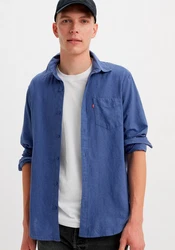 Levi's Jeanshemd SUNSET 1 POCKET STANDARD Blau/Hellblau