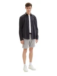 TOM TAILOR Denim Chinoshorts Grau/Beige/Hellgrau