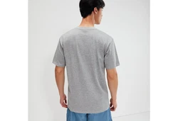 Ellesse T-Shirt mit Logodruck Grau/Braun/Hellblau