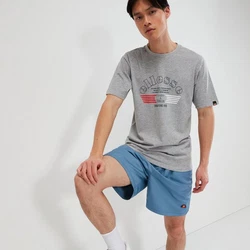 Ellesse T-Shirt mit Logodruck Grau/Braun/Hellblau