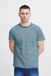 Blend T-Shirt BLEND BHTee Türkis/Blau/Hellblau/Grün