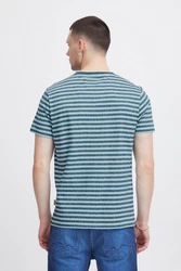 Blend T-Shirt BLEND BHTee Türkis/Blau/Hellblau/Grün