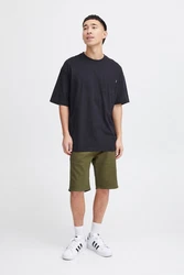 Blend Jeansshorts BHDenim Dunkelgrün/Khaki