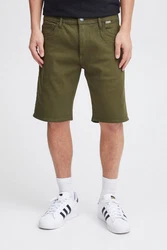 Blend Jeansshorts BHDenim Dunkelgrün/Khaki