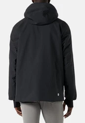 Colmar Outdoorjacke Sapporo-Rec (1-St) Schwarz/Dunkelgrau/Grau