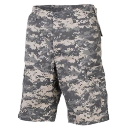 Outdoorhose US Bermuda, BDU, AT-digital, mit Seitentaschen