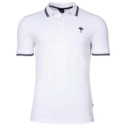 JOOP! Poloshirt Pavlos Weiß/Dunkelblau/Creme