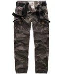 Surplus Raw Vintage Cargohose PREMIUM SLIMMY Cargohose Vintage Trousers schwarz/tarnmuster