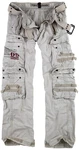 Surplus Raw Vintage Cargohose ROYLA TRAVELER Trouser Grau/Khaki/Creme/Dunkelrot/Beige