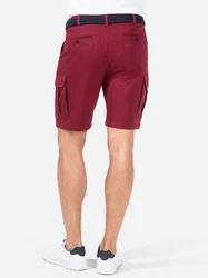 Witt Shorts Bermudas Dunkelrot/Bordeaux/Rot/Lila