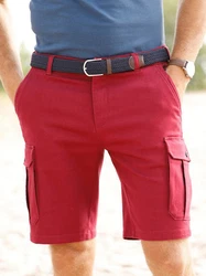 Witt Shorts Bermudas Dunkelrot/Bordeaux/Rot/Lila
